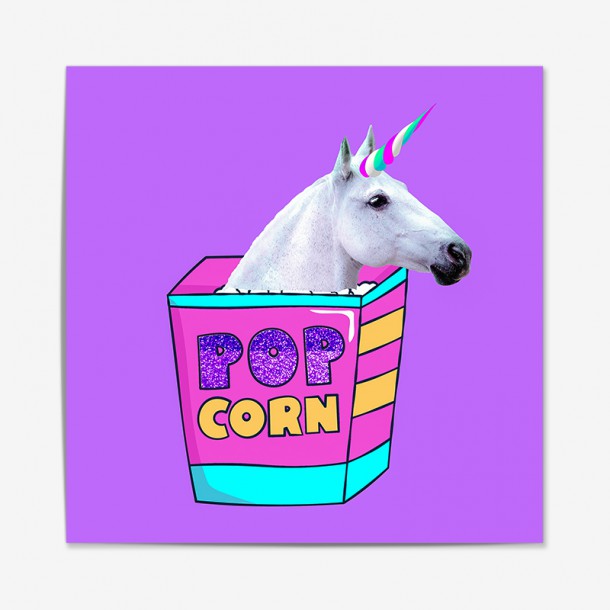 Pop corn Постер